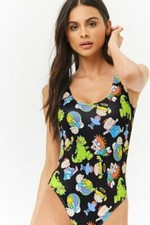 forever 21 black swimsuit