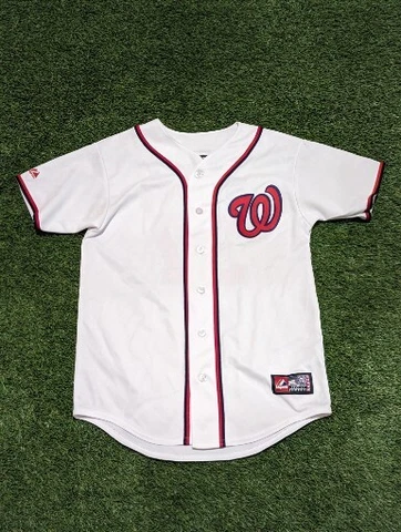 Stephen Strasburg #37 Washington Nationals MLB NL YOUTH Jersey L Cover
