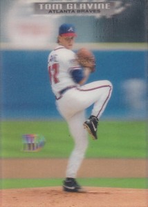 TOM GLAVINE 1995 Topps DIII Baseball # 28 Atlanta Braves HOF NM - MT