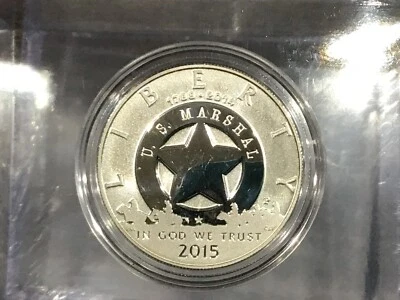 2015-P US Marshall Commemorative Silver Dollar Proof   B1035 - Image 1 of 4
