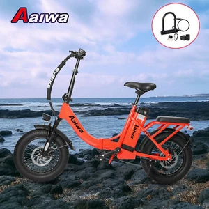 16" Folding Ebike 750W Motor Electric Bike Mountain Bicycle City Commuter E-Bike - Picture 1 of 12