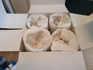 4 copas de vino Claria Marquis by Waterford 8" sin usar en caja original - Imagen 1 de 8