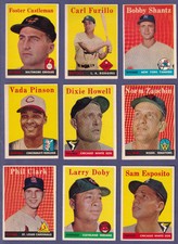1958 Topps Baseball (371-440) * You Pick * Conditions Listed