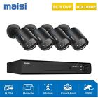 1080P HD 8CH DVR CCTV System with 2MP Home Outdoor Security Camera Night Vision