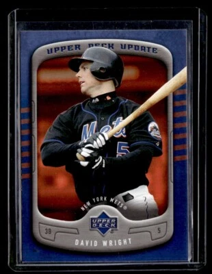 2005 Upper Deck Card #28 ** David Wright ** GRADABLE **RARE - Image 1 of 2