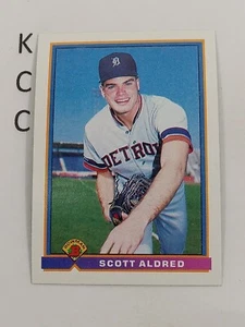 Bowman Baseball #147 1991 Scott Aldred Detroit Tigers - Imagen 1 de 2