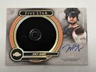 2021 Topps Five Star Joey Bart Game Used Button Auto 5/5 Rookie SSP Giants RC