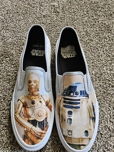 Zapatos sin cordones Sperry X Star Wars R2-D2 3-CPO droides para hombre 8 1/2 - Imagen 1 de 5