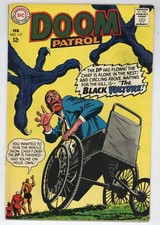 Doom Patrol 117 Black Vulture! Madame Rouge! Elasti-Girl Chief 1968 DC (j#5491)