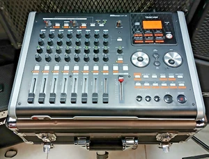 Tascam DP-02 Digital Portastudio 8 Track Recorder With Case - Picture 1 of 21