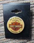 Harley Davidson Dealership Pin - HD OF MARION STONES - MARION, IN - Unused