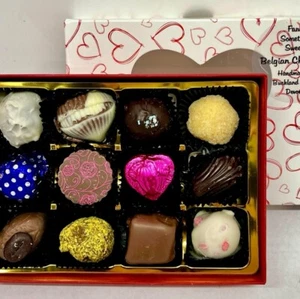 Handmade Belgian Chocolates, Box Of 24 Chocolates - Picture 1 of 9