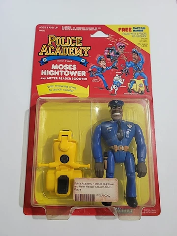 Vintage 1988 Kenner Police Academy MOSES HIGHTOWER Action Figure A4 Cover