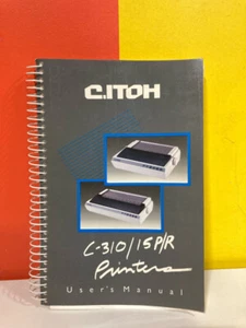 Citoh C-310/15P/R Printer User's Manual - Picture 1 of 2
