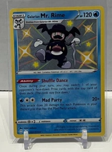 Pokémon - Shining Fates - Galarian Mr. Rime SV021/SV122 (Shiny Vault) NM - Picture 1 of 2