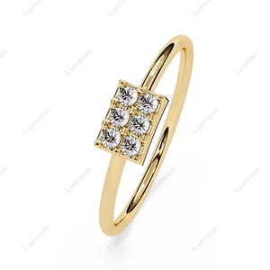 Lab-Created 0.50 Ct Round Cut White Diamond Engagement Ring 10K Yellow Gold - Picture 1 of 5