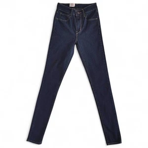 Levi's 721 High Rise Jeans Blau Denim Slim Skinny Jeans Damen W24 L32 24x32 Neu mit Etikett - Bild 1 von 14