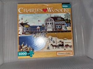  Puzzle de 1000 piezas con póster Buffalo Games Charles Wysocki Clammers At Hodge's - Imagen 1 de 6
