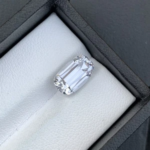 5.02CT Natural Aqua Colour Kunzite Cushion Shape loose Gemstone From Afghanistan - Picture 1 of 10