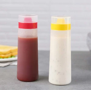 Kakamono 2-Pack Porous Squeeze Bottles,Leak Proof Refillable Condiment Contai... - Picture 1 of 9