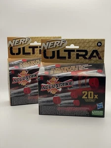 Paquete de recarga de 40 dardos Nerf Ultra Accustrike genuino (2x20) - Imagen 1 de 3
