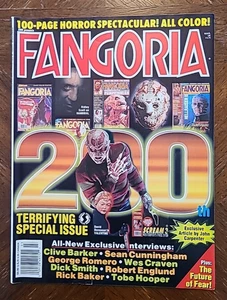 FANGORIA Magazine #200 Special Issue! Barker/Craven/Romero! Vintage HORROR! *VG - Bild 1 von 2