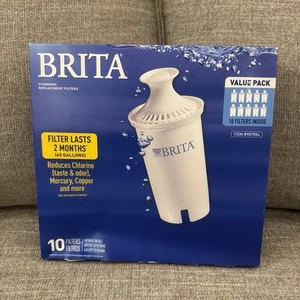 Brita Standard Replacement Water Filters 8 Packs BPA Free Sealed #987554 - Picture 1 of 8