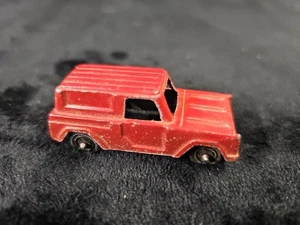 Vintage Tootsie Toy Red FORD BRONCO SUV TRUCK - Picture 1 of 11