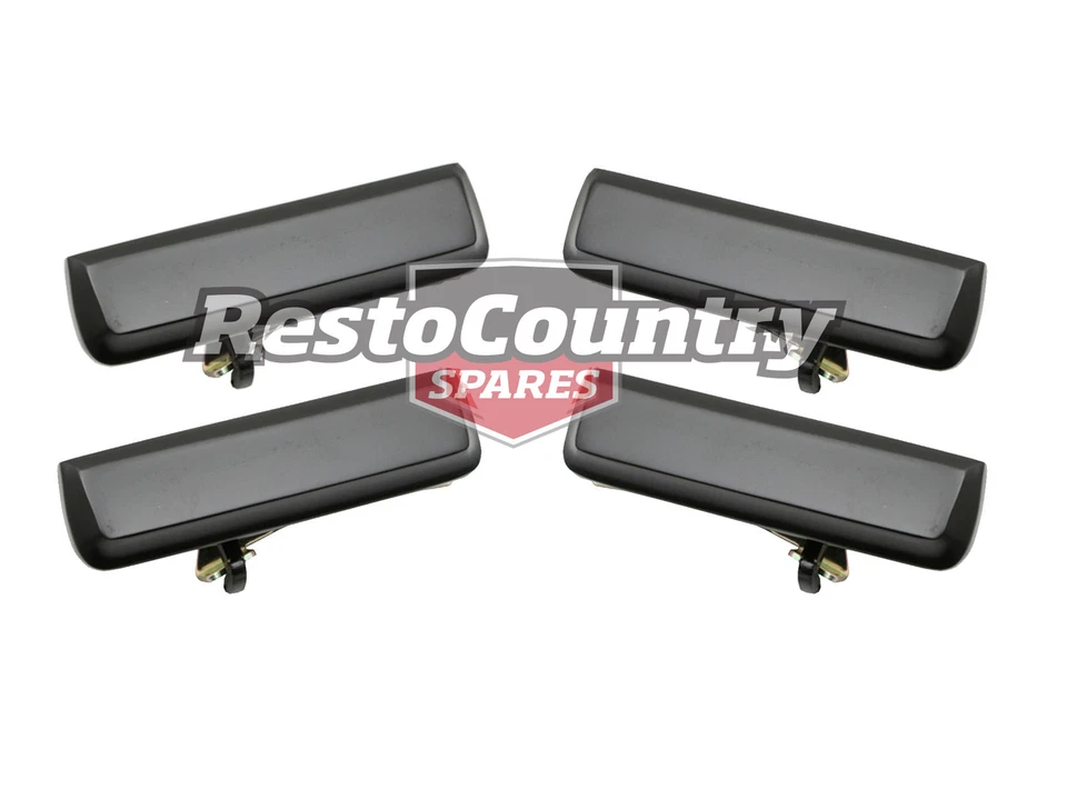 Костюм Ford внешняя дверная ручка комплект x4 черный XD XE XF Falcon ZJ ZK ZL Fairlane - Изображение 1 из 1