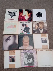 EURYTHMICS / ANNIE LENNOX 12 7" VINYL SINGLES - THERE MUST BE AN ANGEL - Picture 1 of 7