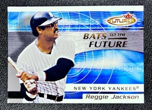 2001 Fleer Futures Bats Of The Future REGGIE JACKSON #9BF MLB HOF Yankees - Picture 1 of 4