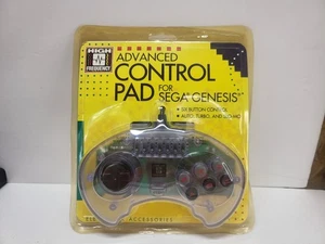 High Frequency SEGA Genesis Clear Control Pad Turbo Fire Controller 6 Button - Picture 1 of 12
