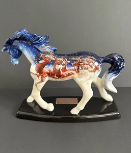 Horse Of A Different Color Starry Night Horse Figurine Gregor Benedetti #20609 - Picture 1 of 20
