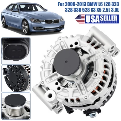Heavy Duty 180A Alternator LRA02970 for BMW 328Xi 2007-2008 3.0L Foto 1 de 4