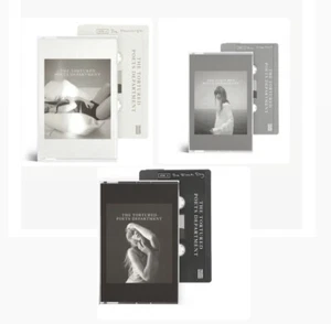 ⭐️ TTPD Cassette Albatross + Manuscript + Black Dog TAYLOR Swift SOLD OUT HTF - Picture 1 of 8