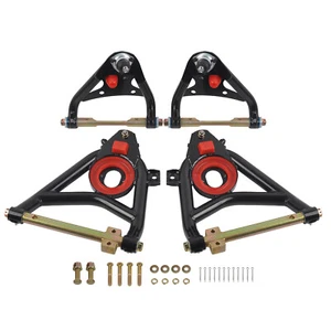 For 1958-1964 Chevy Impala Bel Air Biscayne Tubular Upper&Lower Control Arm Kit - Bild 1 von 12