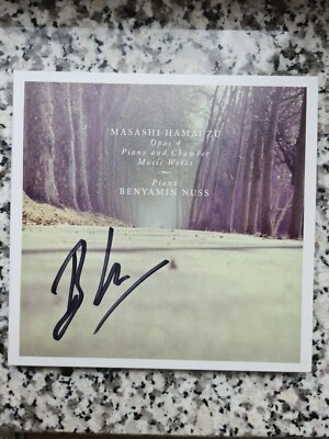 Benyamin Nuss Opus 4 Piano Chamber PS5 Game Music CD SIGNIERT Final Fantasy KH3 - Bild 1 von 4
