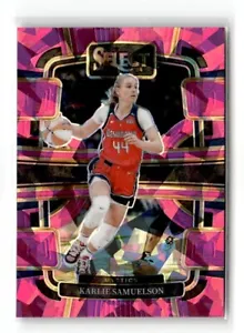 2024 Panini Select WNBA - Pink Ice Prizm #99 Karlie Samuelson - Bild 1 von 2