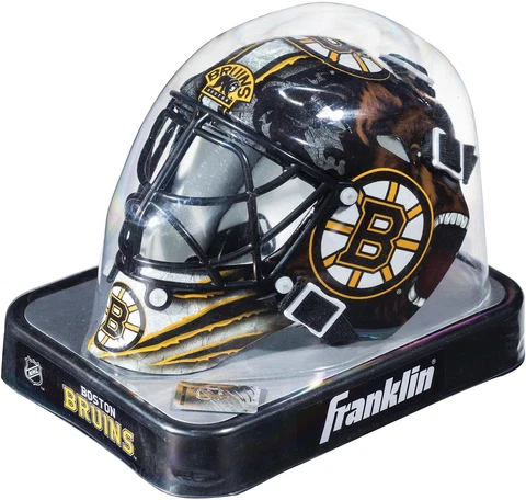 Boston Bruins Unsigned Franklin Sports Replica Mini Goalie Mask - Fanatics Cover