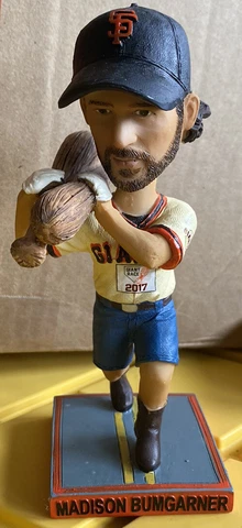 Madison Bumgarner 2017 San Francisco Giants Race Special Event Bobblehead Cover