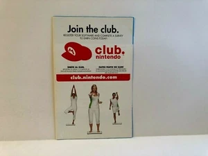 Club Nintendo Wii Fit INSERT ONLY Authentic Insert - Picture 1 of 1
