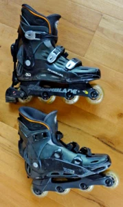 Inliner Herren Größe 45 von Rollerblade Schwarz Silber Inline Skates - Bild 1 von 6