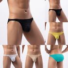 Slips en nylon bas tendance pour hommes sous-vêtements sexy culotte lingerie