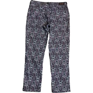 Levis Chevron Aztec Mid Rise Skinny Jeans Damen Etikett 8 x 26 Ins pink schwarz weiß - Bild 1 von 14