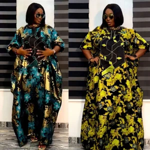 African Dashiki Women Muslim Maxi Dress Kaftan Turkey Moroccan Long Robes Gown - Picture 1 of 58