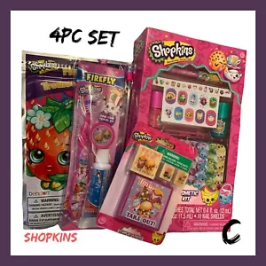 NWT Girls Shopkins 4pc Gift Set C - Picture 1 of 5