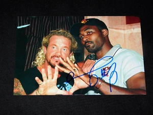 DIAMOND DALLAS PAIGE WCW WWE HOF SIGNED 8X12 PHOTO DDP KARL MALONE!!! - Picture 1 of 1