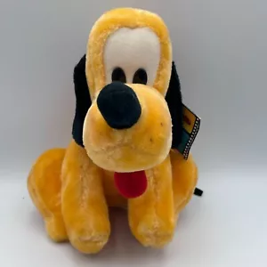 Juguete suave de 10 pulgadas de peluche Disneyland Plutón de colección años 80 - ¡Nuevo con etiquetas! - Imagen 1 de 10