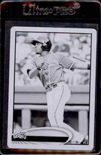 2012 Topps Pro Debut Printing Plates Black #214 Marcell Ozuna 1/1 - NM