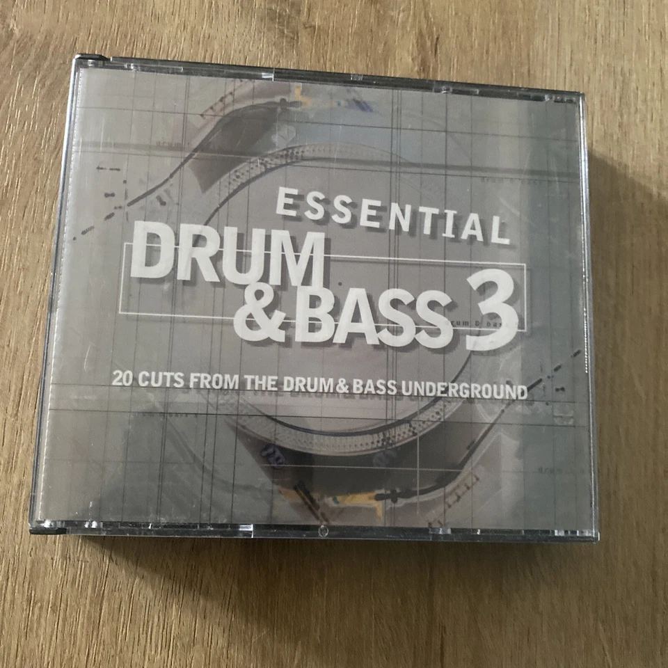 Essential Drum&bass VL#3 CD Album  Ganja Kru/Jonny L/Sub Sequence/Running Man Foto 1 de 4
